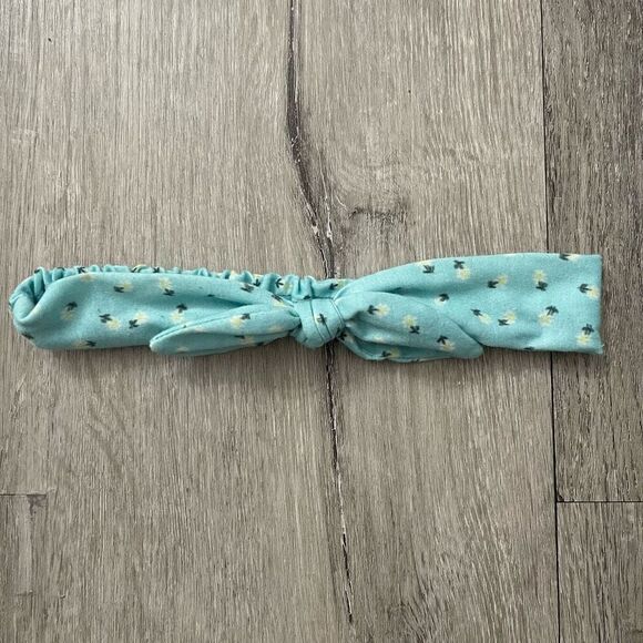 Unbranded Baby Girl’s 4-Piece Floral, Denim, Pink, Green Bow Headbands NB-12M - Picture 8 of 14